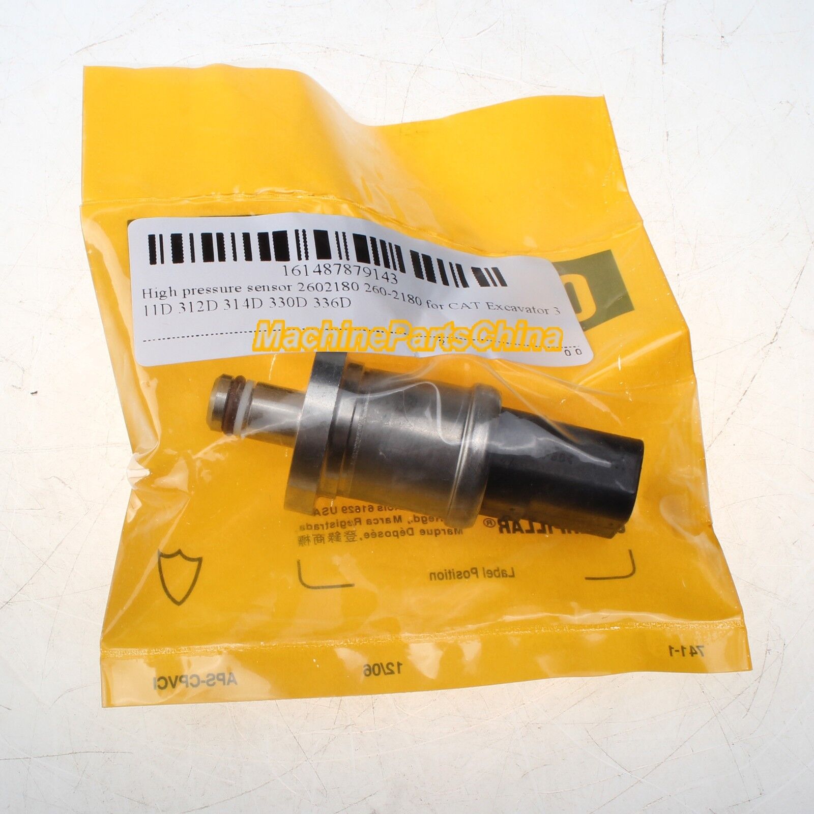 High Pressure Sensor 2602180 260-2180 For CAT Excavator 311D