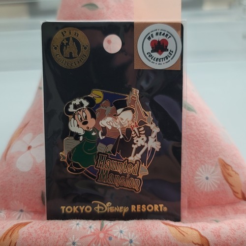 Disneyland Haunted Mansion Pin with Minnie Mouse Tokyo
