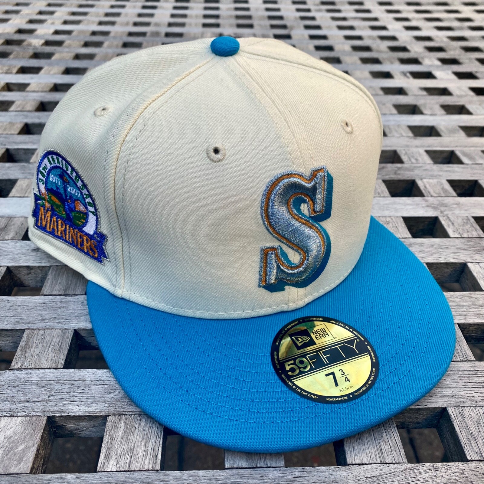 Seattle Mariners 30 Patch New Era 59FIFTY 2 Tone Exclusive