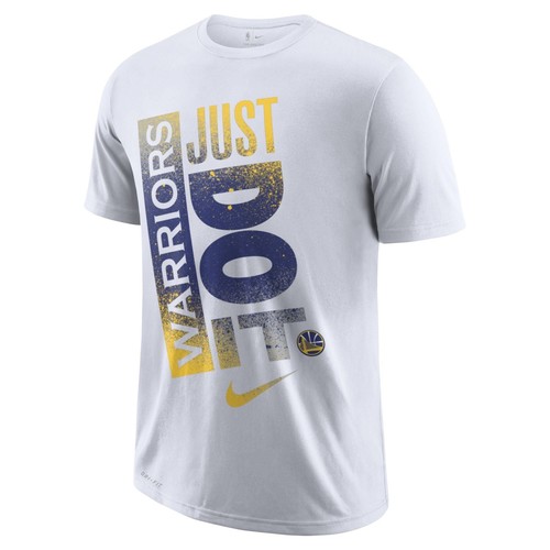 [AQ6261-100] Мужская футболка Nike NBA Golden State Warriors Dri-Fit Just Do It