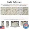 PureCozy 5x7 Area Rug Washable Vintage Living Room Carpet Large Indoor Non Slip Taupe Bedroom Distressed Low Pile Retro Accent Throw Rug for Dining Room