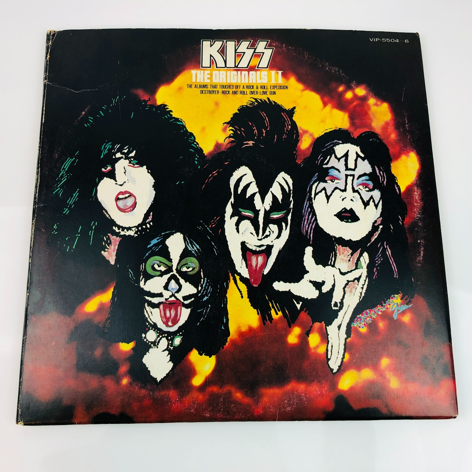 KISS ORIGINALS 2 CASABLANCA VIP-5504,5,6 Japan VINYL 3LP W