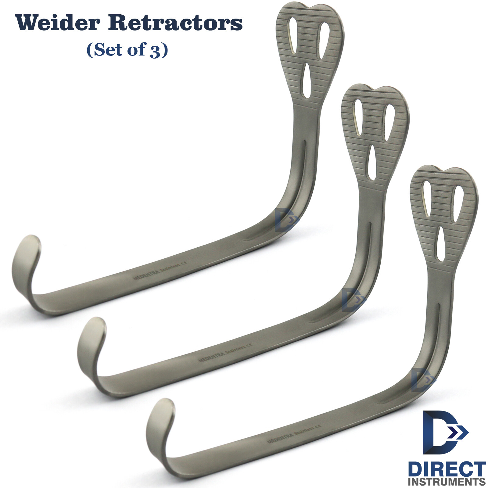 3Pcs Set Weider Dental Retractor Tongue Surgical Mouth Cheek Retracting Lip 5'' eBay