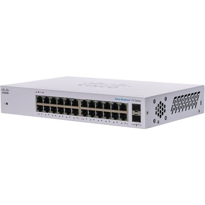 CISCO BUSINESS CBS110-24T UNMANAGED SWITCH 24 PORT GE