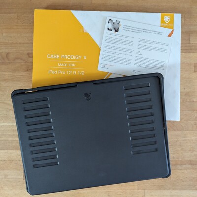 ZUGU Case iPad Pro 12.9 in - 1st & 2nd Generation 2015 & 2017 - Black - OPEN BOX
