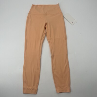 New Lululemon Align HR Pant 25'' - Peach Size 6