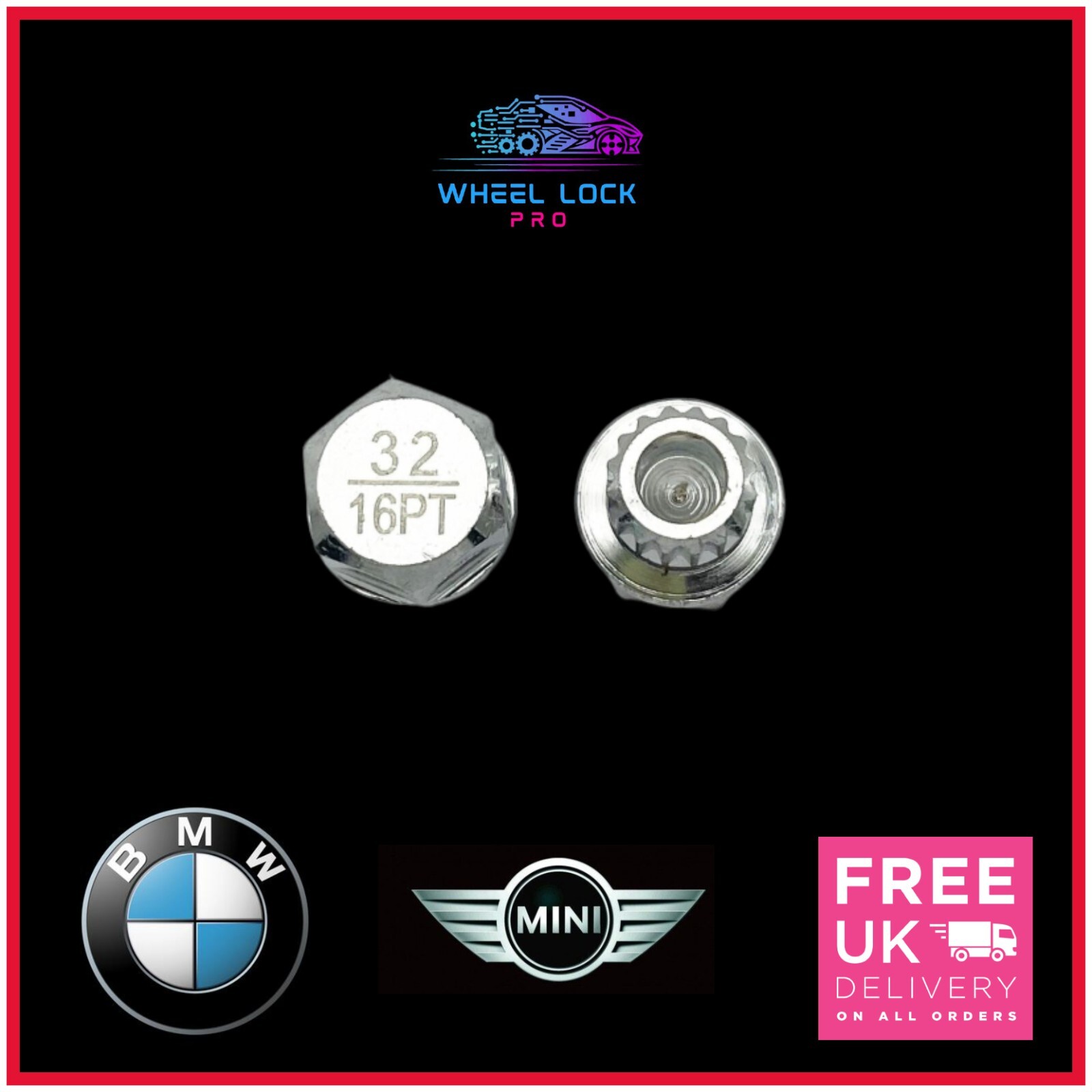 BMW マニュアル・鍵 BMW WHEEL LOCKING BOLT/NUT KEY/MASTER KEY 45 / 045 - 24 HOUR