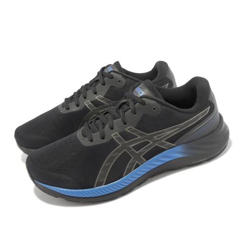

Мужские кроссовки для бега Asics GEL-Excite 9 4E Extra Wide Black Blue 1011B680-002, Черный, Gel-excite 9 4e Extra Wide