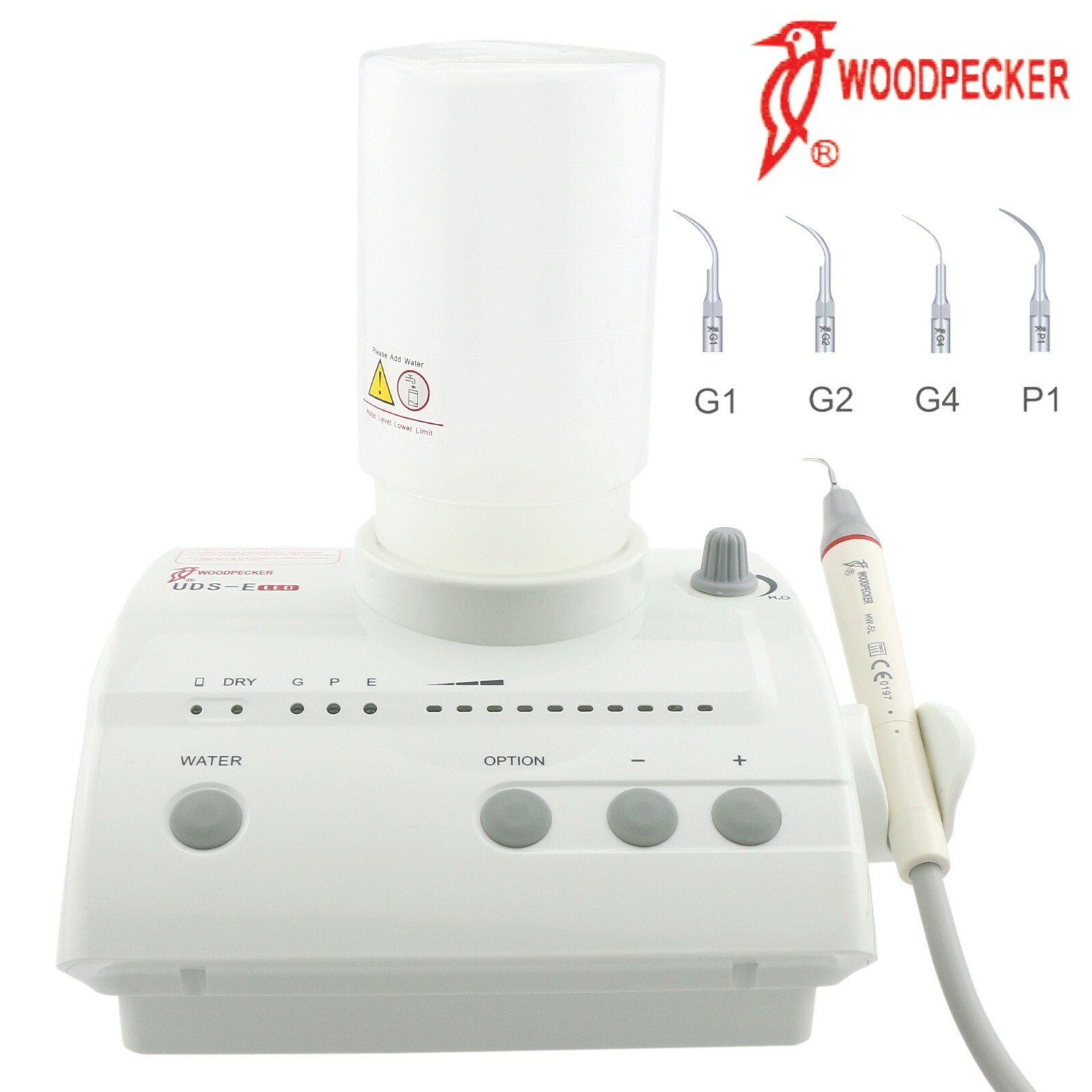 скалер ультразвук uds e led портативный 8 насадок woodpecker китай