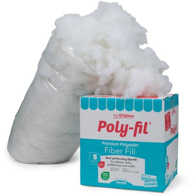 5lb Premium Polyester Fiber Fill, Fairfield Quality