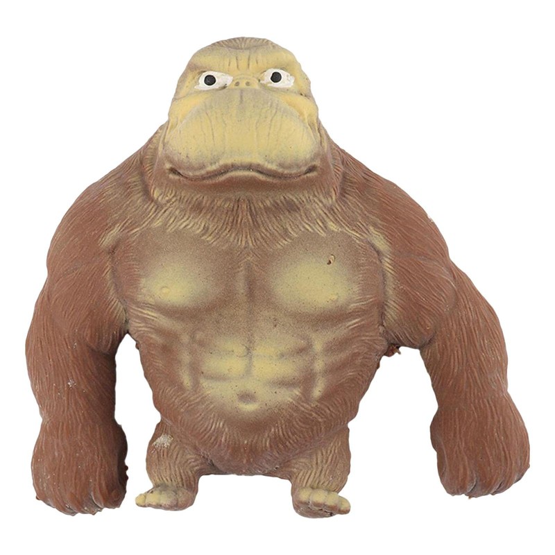 Gorilla Stress Toy Monkey Gorilla Stress Stretch Toy Novel Soft Rubber Fidget