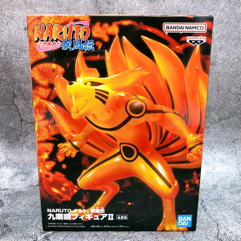 【kurama】 Naruto Shippuden Kurama II Ver. A Figure BANPRESTO Japan