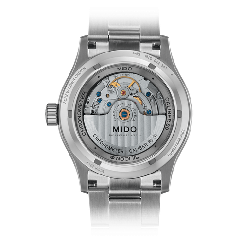 Pre-owned Mido - M0384311106100 - Multifort Chronometer 1