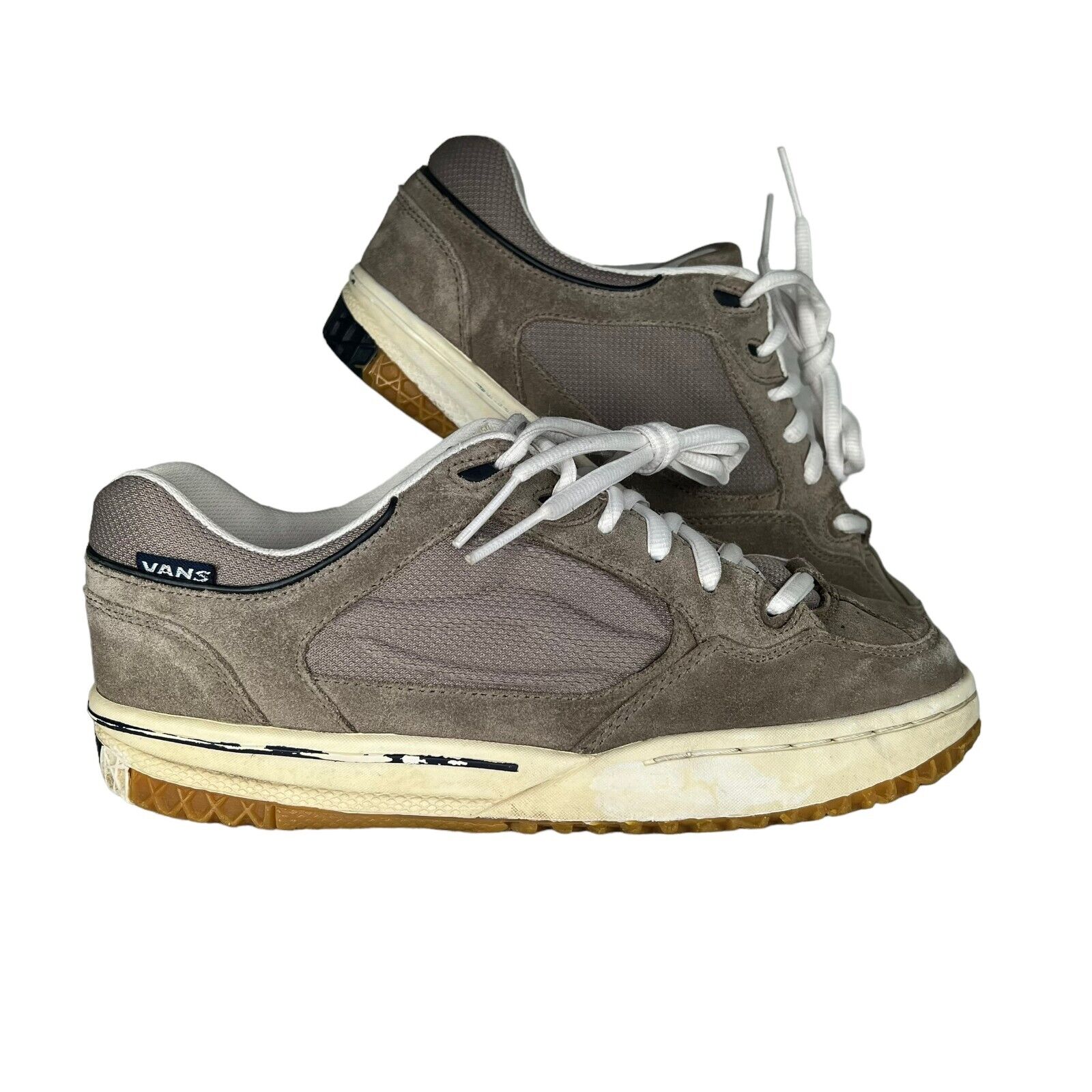 Vintage 90s Vans Reid Skate Shoes Chunky Tongue Size 8.5 Mensの ...