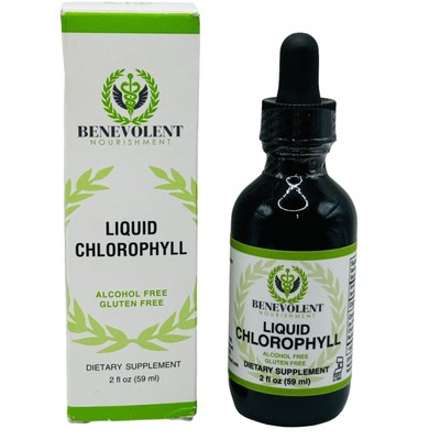 Benevolent Nourishment Liquid Chlorophyll Alcohol Free 2 fl oz