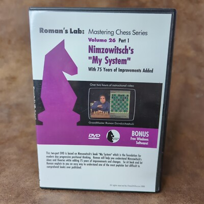 Roman's Lab Mastering Chess DVD Nimzowitsch's My System Vol 26 Part 1 2005