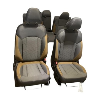 2024-2025 Subaru XV Crosstrek Front & Rear Seats Cloth Heated Grey/Gold X10 OEM