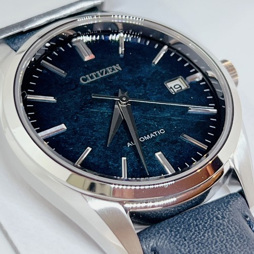Citizen Collection NB1060-12L Mechanical Blue Silver Leaf Citizen Collection NB1060-12L Mechanical Blue Silver Leaf