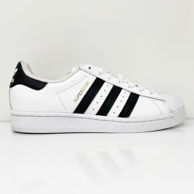 

Adidas Mens Superstar FU7712 Белая повседневная обувь Кроссовки Размер 7, Белый, Superstar