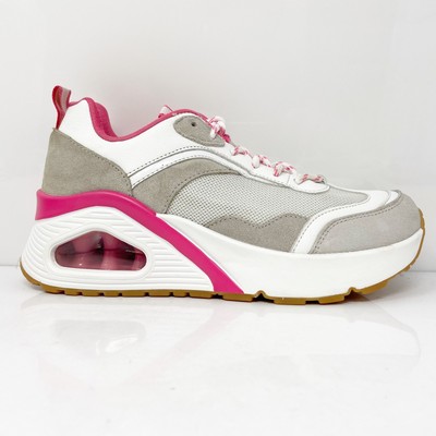 

Skechers Womens Uno Hi 155089 Белая повседневная обувь Кроссовки Размер 10, Белый, Uno Hi