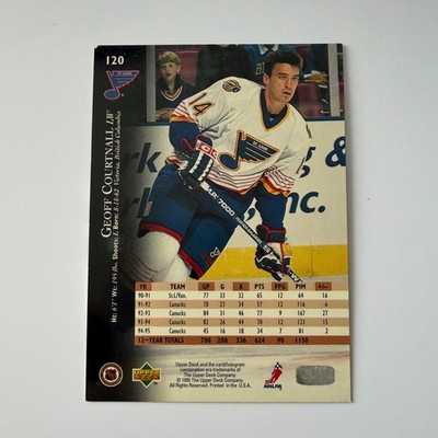 1995 Upper Deck Hockey #120 Geoff Courtnall Electric Ice