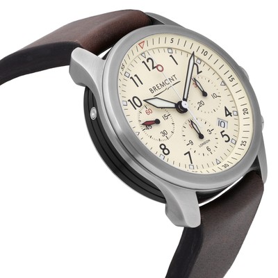 Pre-owned Bremont Alt1-p2 Cream Dial 43mm Automatic Men's Watch Alt1-p2-cr-r-s