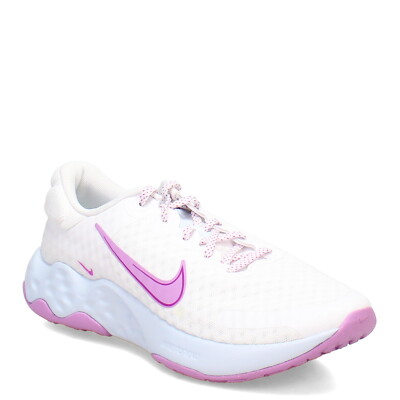 Women's Nike, Renew Ride 3 Running Shoe DC8184-102 White/Fuchsia/Blue SYNTHETIC