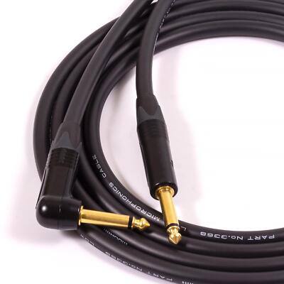 Mogami Ultimate 3368 Gitarrenkabel - Neutrik 1/4 Mono Buchsen - Gold Ra Sich St