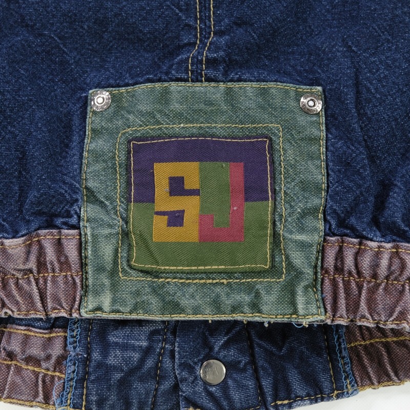 LEVI’S SPORTS JEANS デニムジャケット USED Rare Vintage LEVI'S Sport Jeans Color Block Denim Jean