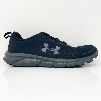 Under Armour Mens Charged Assert 8 3021952-002 Черные кроссовки для бега, размер 9