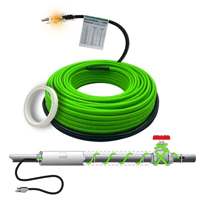MAXKOSKO Self-Regulating Pipe Heat Cable,  Heat Tape for Pipes Freeze Protection