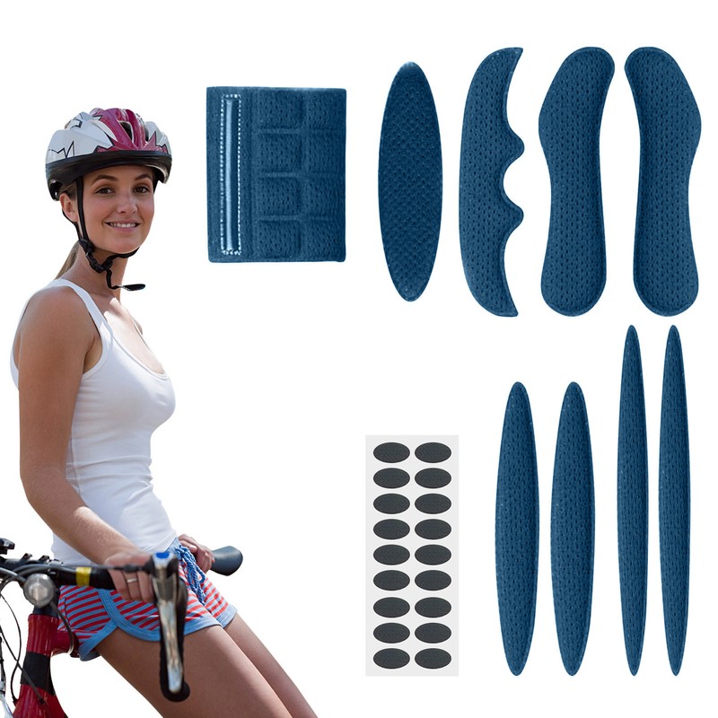 Helmet Padding Foam Bike Helmet Pads Cushion Replacement Bicycle