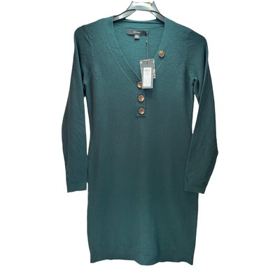 Vero Moda Sweater Dress Hunter Green BNWT Size Medium***