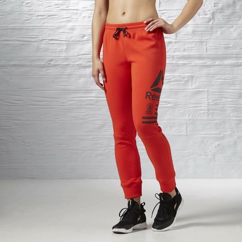 

[S93706] Женские хлопчатобумажные брюки Reebok One Series Crossfit Quik - NO TAGS, Красный
