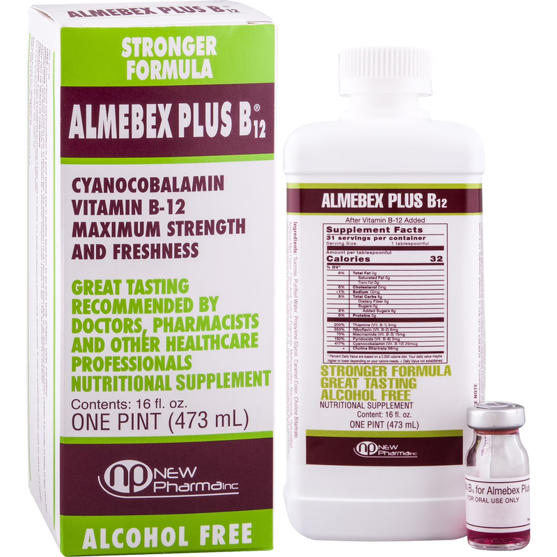 plus B12 Liquid Metabolism and Energy Supplement, 16 Fl Oz