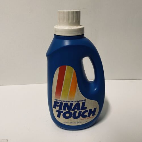 Final Touch Fabric Softener 64 OZ Laundry Vintage