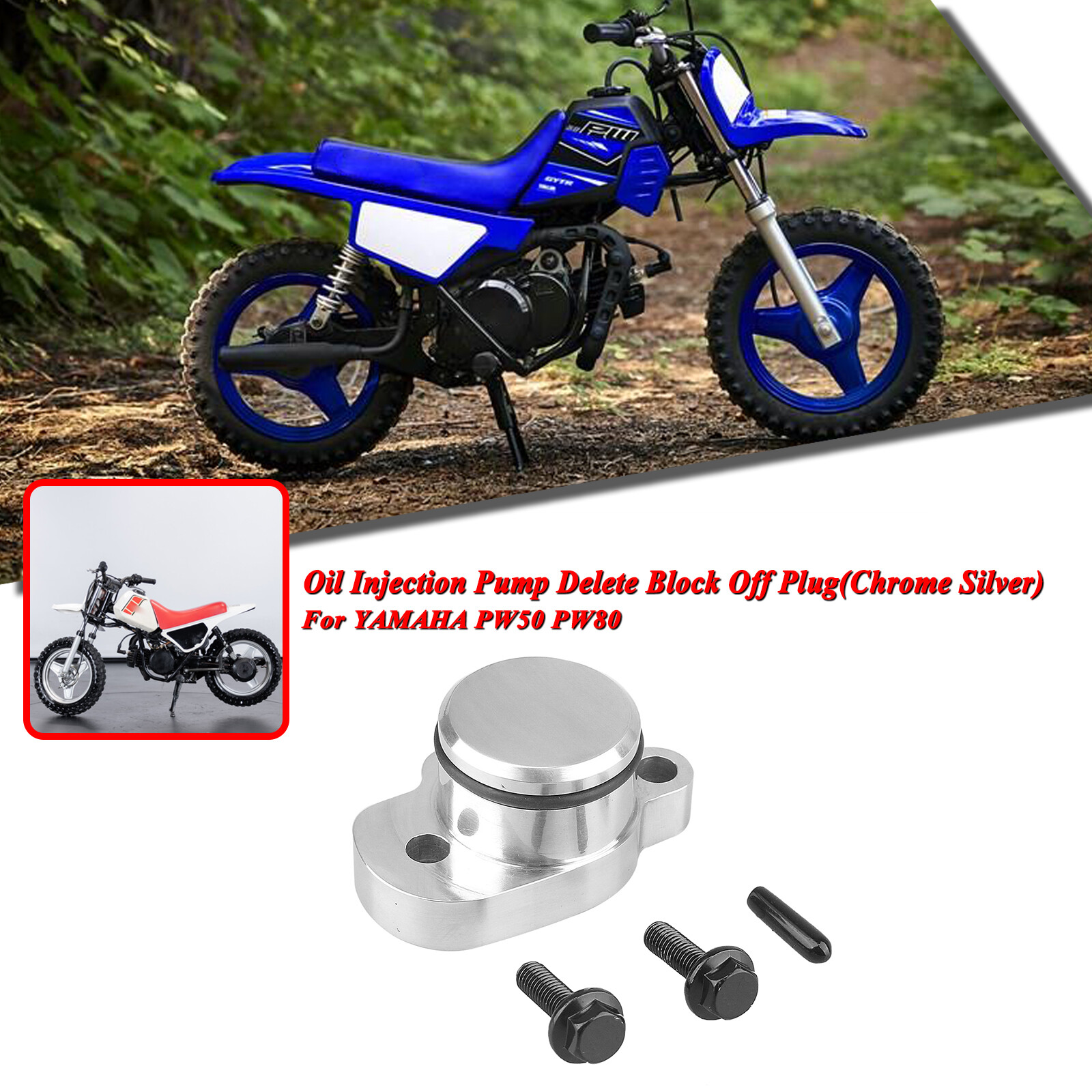 YAMAHA PW50 PW80 TOUS LES MOD&Egrave;LES Pompe D'injection D'huile Supprimer