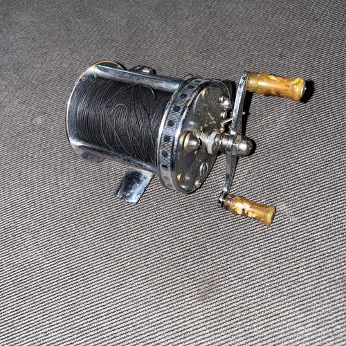 リール PFLUEGER SKILKAST NO.1953 MADE IN USA Pflueger Skilkast No. 1953 USA, Silver - Fishing Reel