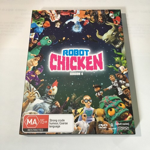 Robot Chicken : Season 4 (DVD, 2008) Comedy Adult Swim