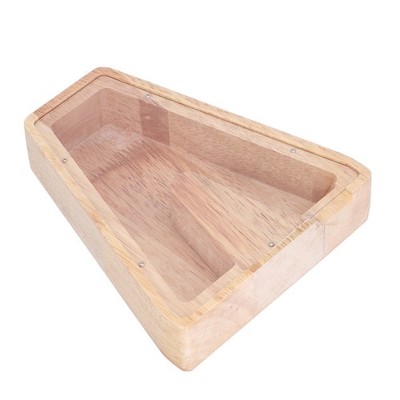 Wooden Letter Personalized Piggy Bank Transparent Safe Letter Money Bank For