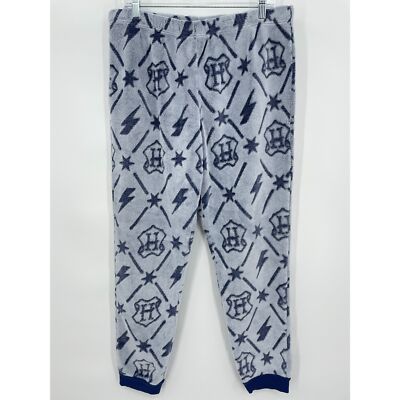 WIZARDING WORLD HARRY POTTER Fleect Jogger AOP Lounge Set Sweater Sweats Size L