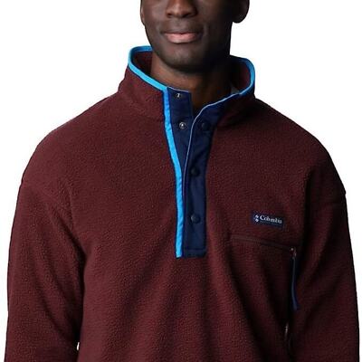Columbia Men's Helvetia Half Snap Fleece AM0371-521 Size Large
