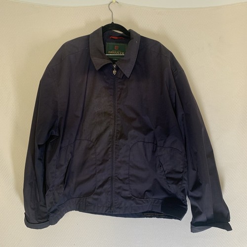 【希少】DAY LIQUOR STORE DRIZZLER JACKET McGregor Drizzler Jacket Mens Vintage Golf Casual Navy Blue