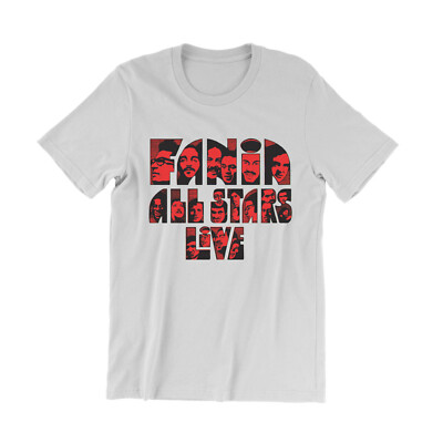 Fania All-Stars Live T-Shirt -  Latin Salsa 70s music Hector Lavoe Willie Colon