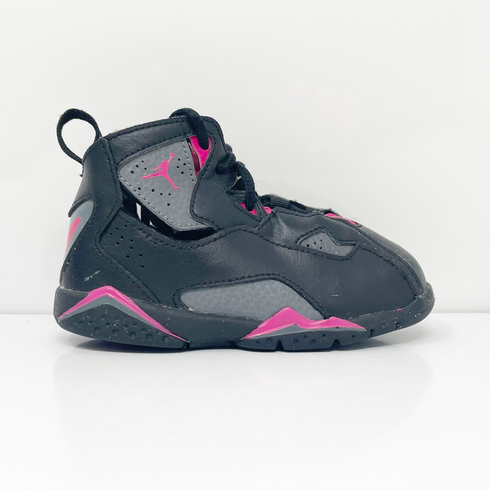 

Черные баскетбольные кроссовки Nike Boys Air Jordan True Flight 645071-009 7C, Черный, Air Jordan True Flight