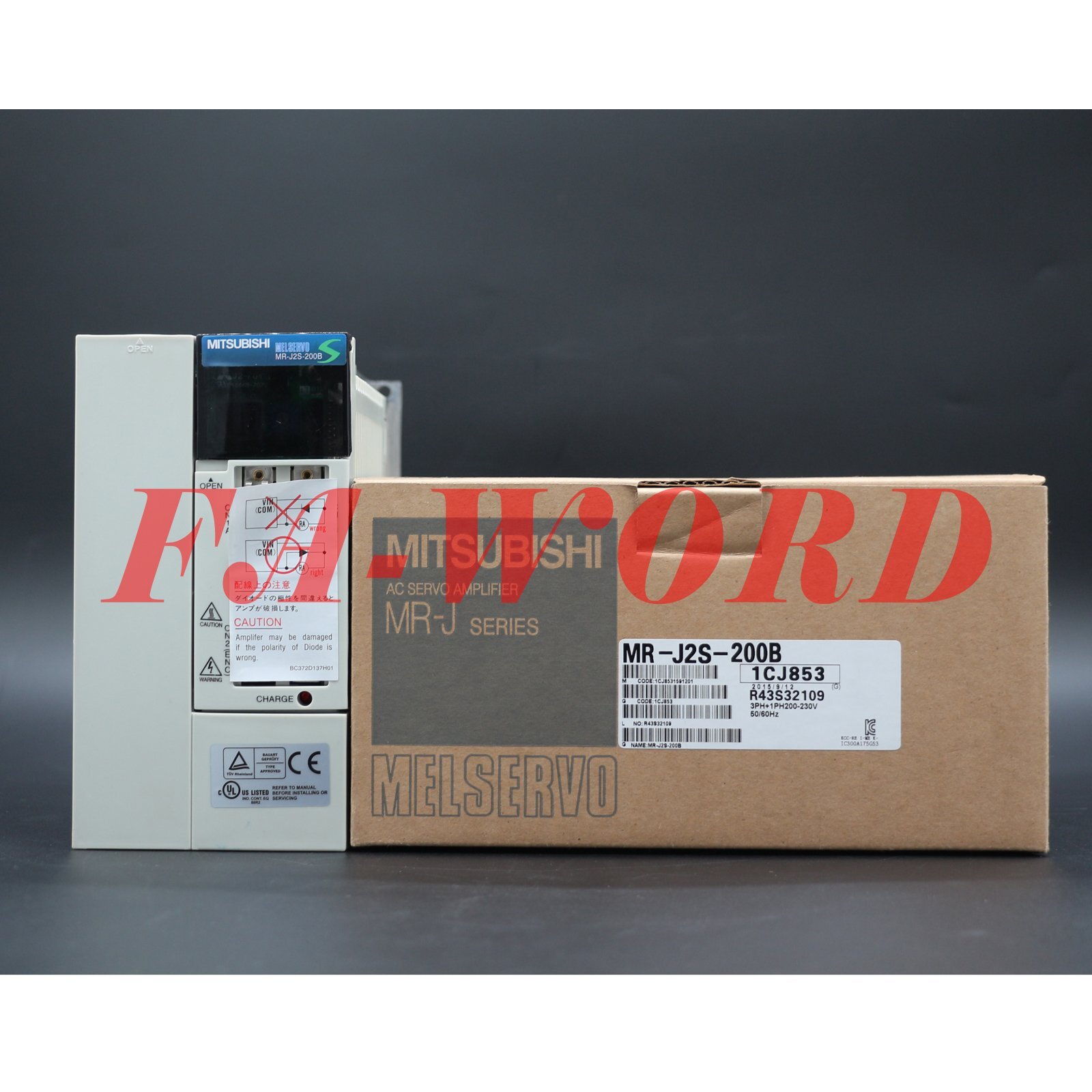 Mitsubishi New in box MR-J2S-200B Servo Drive MR J2S 200B