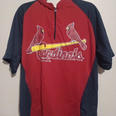 Match Up Promotions Men s XL St Louis Cardinals 1/4 Zip Pullover Shirt