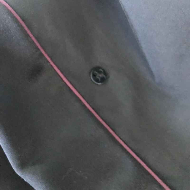 Via Spiga Black Double Breasted Trench Coat Raincoat Medium