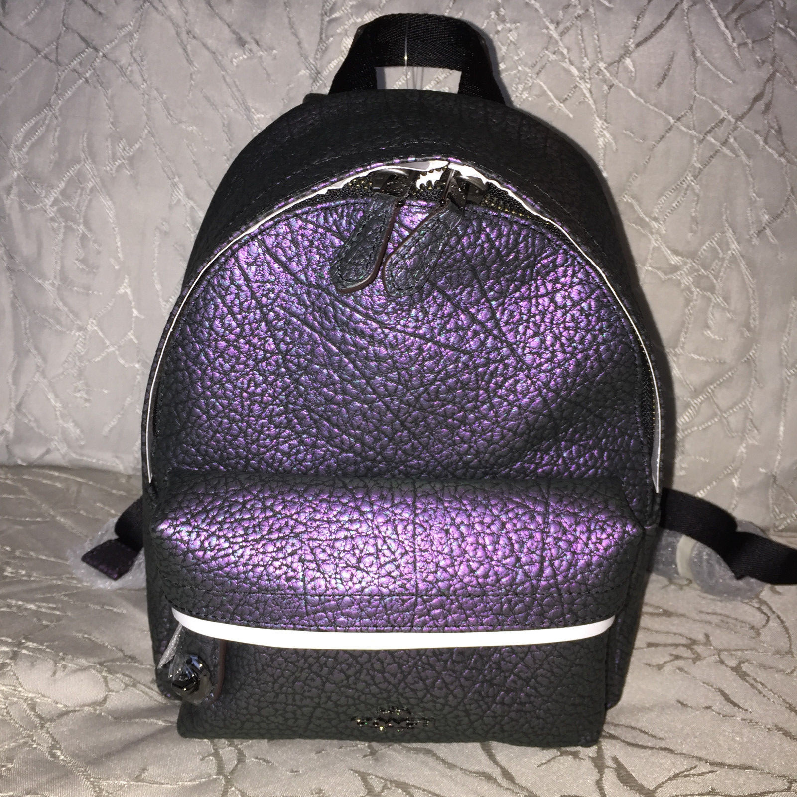 coach hologram backpack