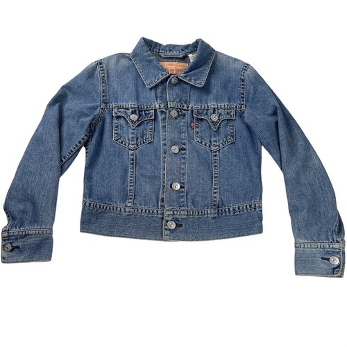 「LEVI'S® VINTAGE DENIM JACKETS TYPE1~3 Vtg Y2K Levi's Type 1 Denim Trucker Jacket size Large